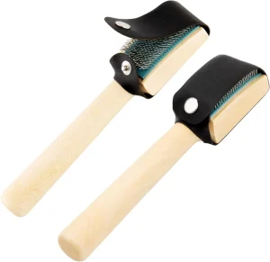 Wooden Dance Shoes Brush Suede Soles Wire Shoes Cleaners Cleaning Brush for Dancing Shoes Wooden Handle Soles Shoe Cleaner