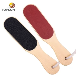 Wooden Foot Callus Scrub Pedicure Remover File