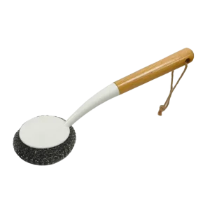 Wooden Handle Household Cleaning Brush Steel Wire Kitchen Tool for Pot Wash Dish Cleaning Brushes