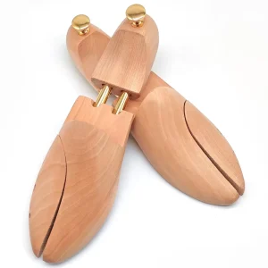 Wooden Last Shoe Stretcher Spring Footwear Shaping Anti wrinkle Non deformation Shoe Tree for Women and Men
