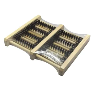 Wooden Outdoor Professional Shoe Scraper Durable Boot Scrubber Cleaner Brush Shoe Polish Brush