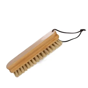 Wooden Polish Plastic Cleaner Shine Horsehair Custom Clothes Horn Shoe Brush