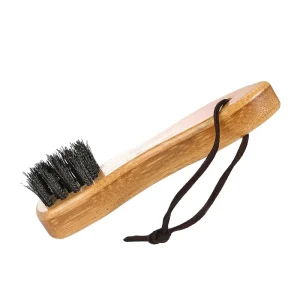 Wooden Polish Suede Pig Hair Cutter Clutch Nylon Horse Shoe Brush
