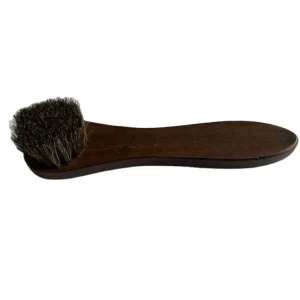 Wooden Shoe Oil Dauber Applicator Brush with 100% Horse Hair for Cleaning Leather Shoes Boots Suede Sneakers