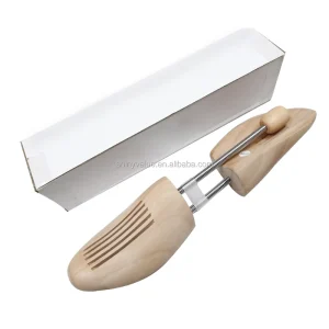 Wooden Shoe Tree Stretcher with Bendable Spring Size 35 48 Original Wood Color 100% QC Passed