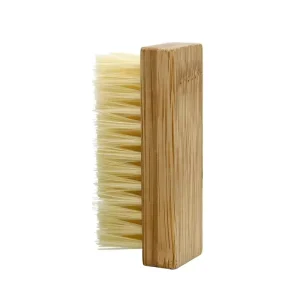 Wooden Sneaker Shoe Cleaning Brush Set With Suede Eraser