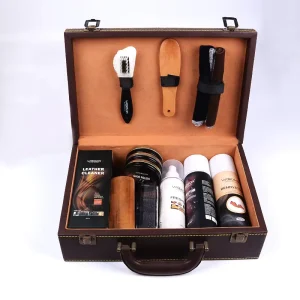 Woodson Classic Gift Box Multifunctional All Leather Goods Care Kit Shoe Stains Cleaning