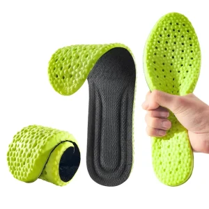 Wormwood Deodorant Insoles Latex Soft Sole Shoes Pad Breathable Sweat Absorbing Running Healthy Feet Care Sport Insole