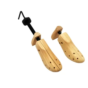 XC Pine Tree Wood Shoe Stretcher 2 Way Shoe Expander for Stretching Width and Length