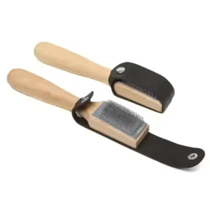 XS00002 OEM Latin Ballroom Bowling Rubber Sole Shoes Brush Wooden Suede Bottom Cleaning Dance Shoes Brush