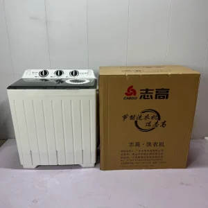 YAZIYS Commercial Electric Automatic Twin Tub All In One Washer Dryer 15kg Large Capacity Washer English Display for Clothes