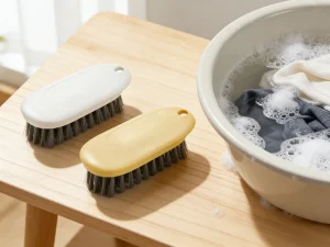 YISHUA Portable Soft Bristle Lightweight Scrub Brush Household Creative Plastic Clothes Cleaning Brush Ergonomic Easy