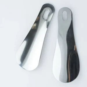 YKHA0276 HF 10cm Silver Stainless Steel Shoe Helper Shoe Lifter & Wearer Shoehorn