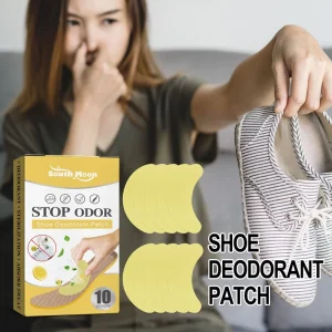 Yellow Disposable Antibacterial Shoe Deodorant Sticker Customized Fragrance Odor Neutralizing Anti Smell for Sneaker Shoes
